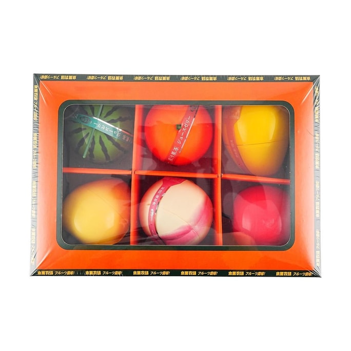 Fruit Farm Juice Jelly Mixed Flavor 23.28 oz【Fruit Shaped Jelly】【0 Fat】