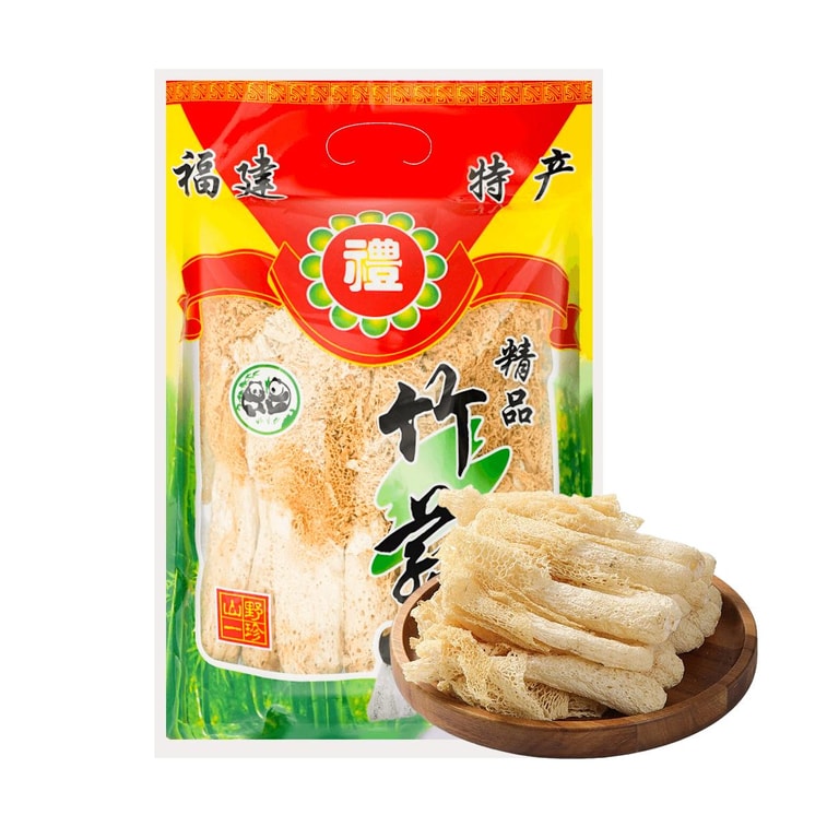 【福建特產】壟斷 精品竹蓀 50g【煲湯火鍋菌菇乾貨】 3