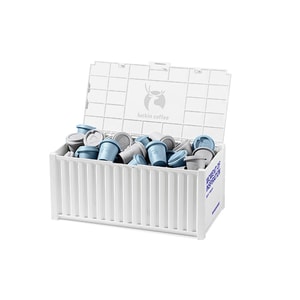 ラッキンコーヒー フリーズドライコーヒーパウダー (03 エスプレッソアメリカーノ + 04 エスプレッソラテ) (60 個入り)