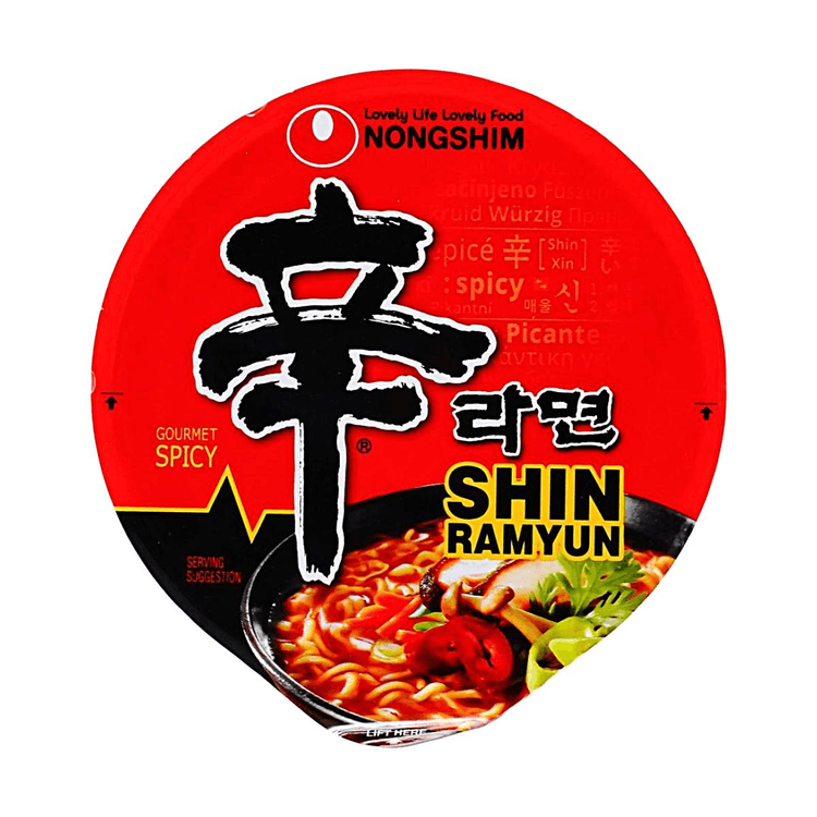 NONGSHIM Premium Shin Original Ramyun Noodle Soup -Korean Style