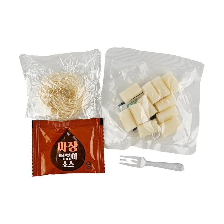 韩国NONGSHIM农心 带孔年糕炒粉丝 炸酱味 128g【微波加热即食杯装炒年糕】 12
