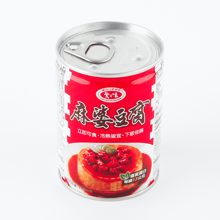 台湾爱之味 麻婆豆腐 速食下饭菜罐头 250g【开盖即食】 4