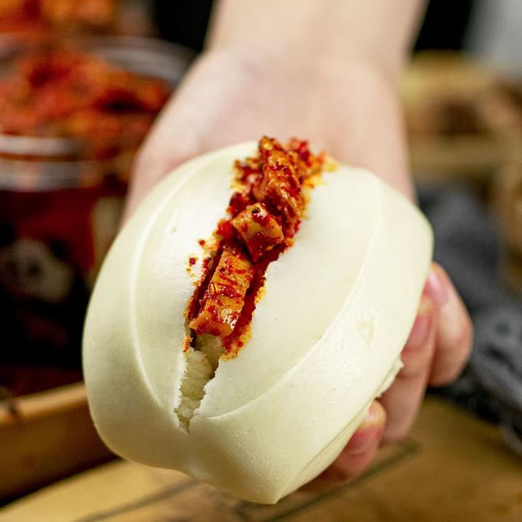 Spicy Pickled Radish with Diced Pickles and Sauce, Spicy Side Dish 230g*1 Jar 5