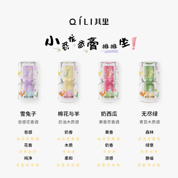 固形香水バーム、0.141液量オンス #コットン＆ラム - クリーミーウッディの香り 9