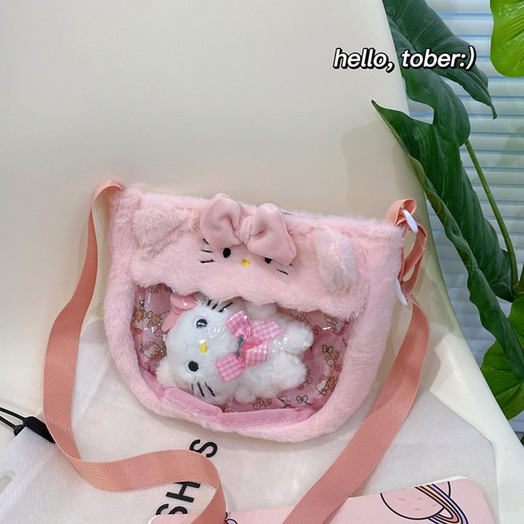 FOXTAIL FOXTAIL ジャパン サンリオ 透明PVCバッグ、かわいい透明子供