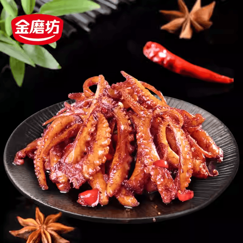 金磨坊 香辣铁板鱿鱼15g*5袋