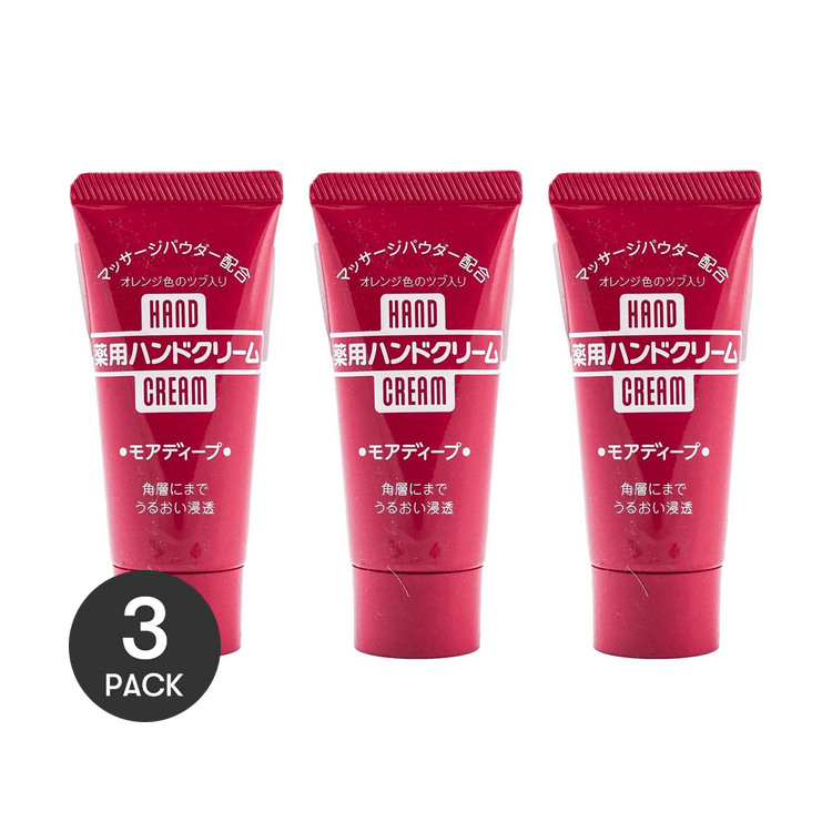SHISEIDO Medicated Hand Cream, 30g *3【Value Pack