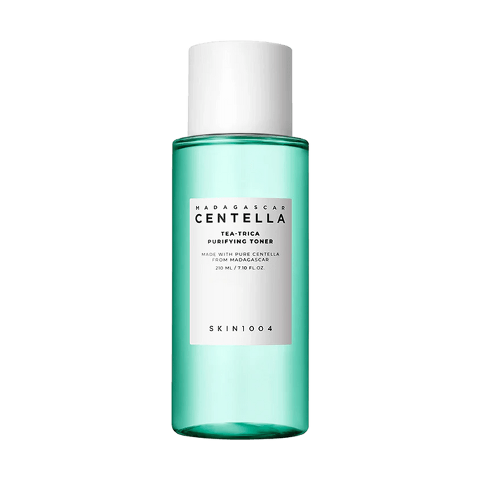 韩国SKIN1004理肤天使 马达加斯加积雪草 茶树净颜爽肤水 210ml 控油洁净 不致痘 痘痘肌安心适用