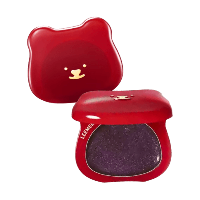 Apple Series, Shimmer Glitter Blush Multi-Use Cream, Highlighter, Contour, Face Brightener #LG10 Black Diamond Fruit