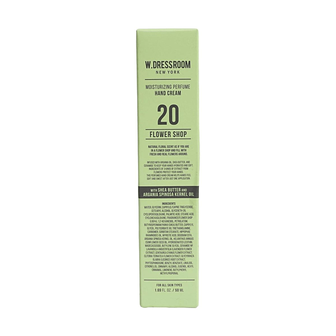 韓國W.Dressroom香氛保濕護手霜 20號花店 50ml 【持久留香】【滋潤修護】