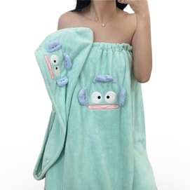 Cotton Bath Towel  - Coral Velvet Bath Towel - Soft And Absorbent 【Shower Cap Excluded Non-Bathing Skirt】