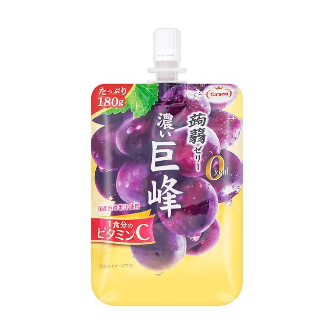 0 kcal Konjac Jelly Purple Grape Flavor 6.34 oz