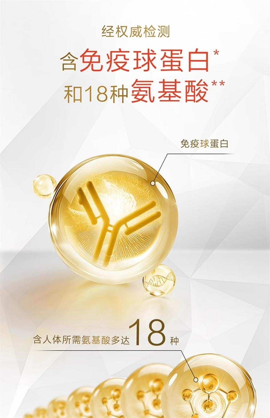 【中國直郵】 湯臣倍健 蛋白質粉增強免疫力禮盒乳清中老年成人營養品 星鑽蛋白粉300g*2