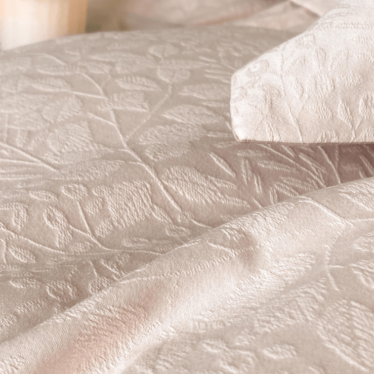 Willow Veil Bedding Set Blush Mauve-Queen 3