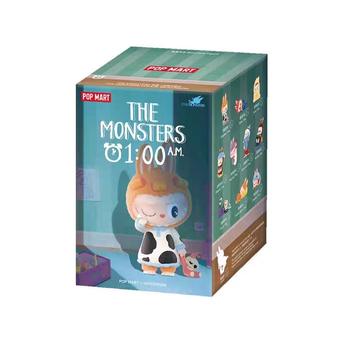 LABUBU THE MONSTERS 1 AM Collectible Blind Box, One Piece (Christmas Gift)