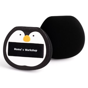 毛吉吉 【企鹅空气棉花糖飞行版】弹力绑带双指上妆高密Rubycell一扑全脸通杀可做穿搭挂饰神器(单枚装)