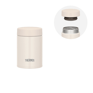 THERMOS 膳魔师||真空隔热焖烧杯JBZ-201||象牙白 200ml