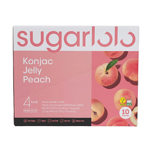 こんにゃくゼリードリンク ピーチ味 5.29oz*10パック【シュガーフリー低カロリーおやつ】【アイスキャンディーに凍らせる】
