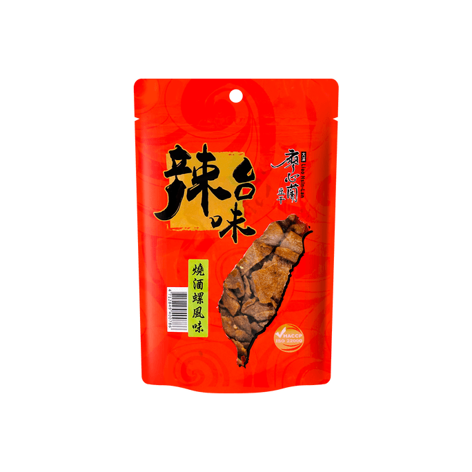 【正宗台式】台灣廖心蘭 風味豆乾 燒酒螺風味 300g
