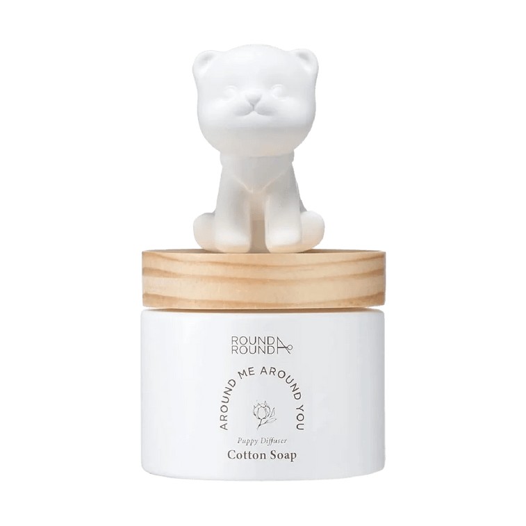 Puppy Diffuser Refreshing Pomeranan for Room - Cotton Soap Scent 3.38 fl oz 3