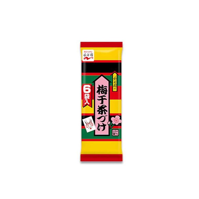 【日本直送品】NAGATANIEN 永谷園 茶漬け和風ビビンバスープパック 梅味 5.6g*6袋