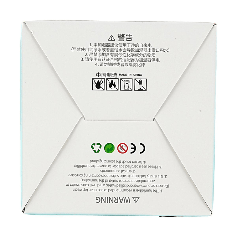 가로형 가습기, USB 전원, 핑크색, 귀여운 디자인, 12.5×12.5×14.3cm 9