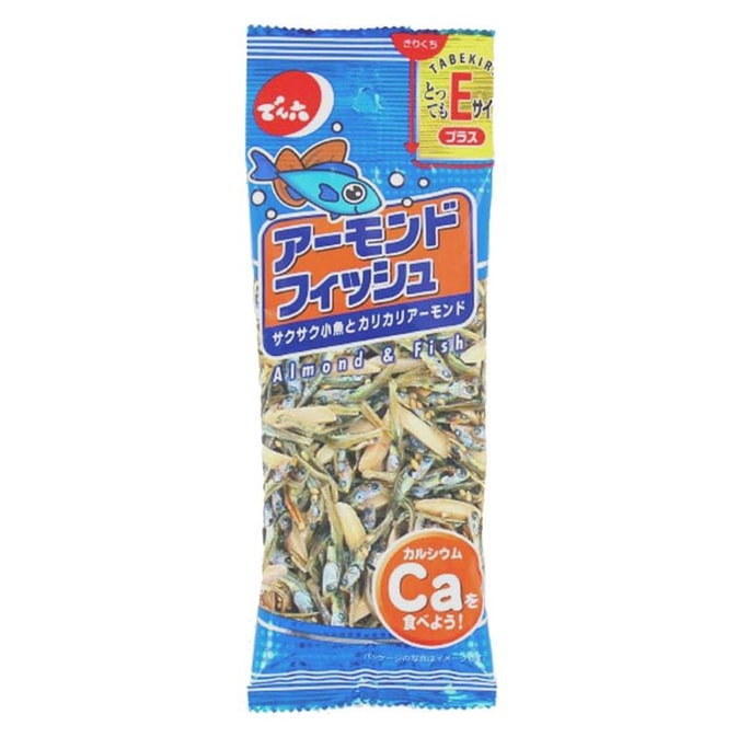 JAPAN Small Dried Fish Almond Gustatory 28g