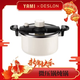 Deslon 6.0L Enamel Dutch Oven | Braise, Stew & Simmer – All-Purpose Pot for 3–6 People