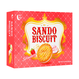 Sando Biscuit Strawberry Flavor Gift Pack 323g