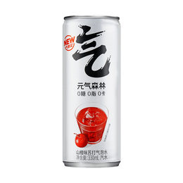 Sparkling Soda Water, Hawthorn Flavor, Canned,11.16 fl oz