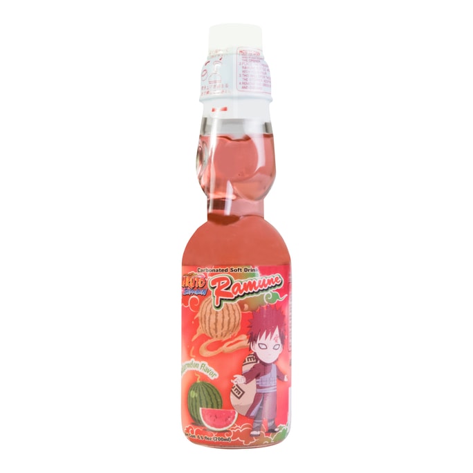 Naruto Shippuden Ramune Soda - Watermelon Flavor, 6.76fl oz