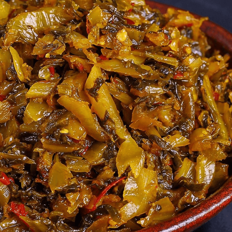 옛날식 뚝배기에 담긴 정통 윈난식 김치, 50g*2봉지, 밥이나 면과 함께 먹으면 최고! {인기 상품} 3