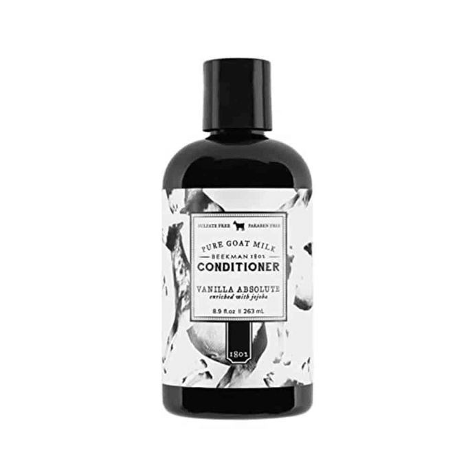 Beekman 1802 バニラ ナリッシング リペア コンディショナー 8.9 オンス: 髪に深く潤いを与え、滑らかでシルクのような質感に整え、爽やかなバニラの香りがします。