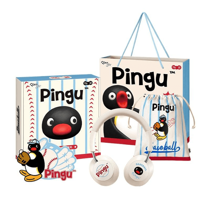Mactub Pingu Headphones, Wireless Bluetooth Headphones For Listening To Music And Gaming, Gift Box Style 180g