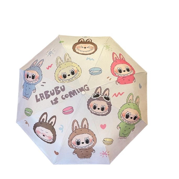 Labubu Sun umbrellas UV protection 200g