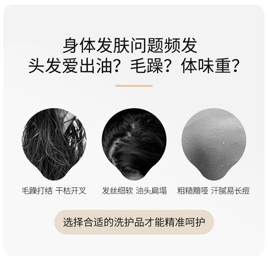 【中国直邮】 袋鼠妈妈 洗护套装洗发水沐浴露护发素套装三件套 洗发露300g+润发乳200g+沐浴露300g