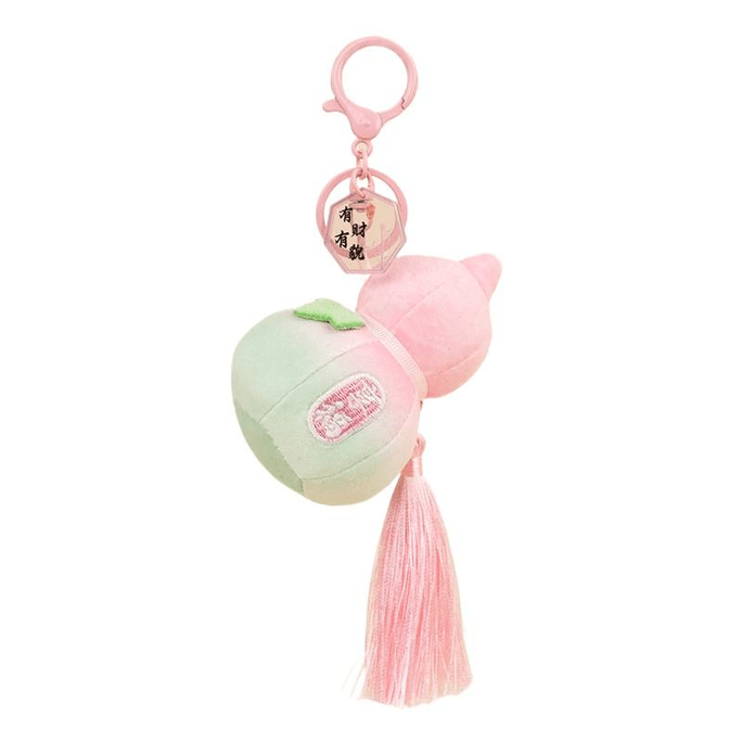[중국 직배송] 자금성 문화창작품 - 둔황 봉제 표주박 열쇠고리, 10.5*6.5cm*1개