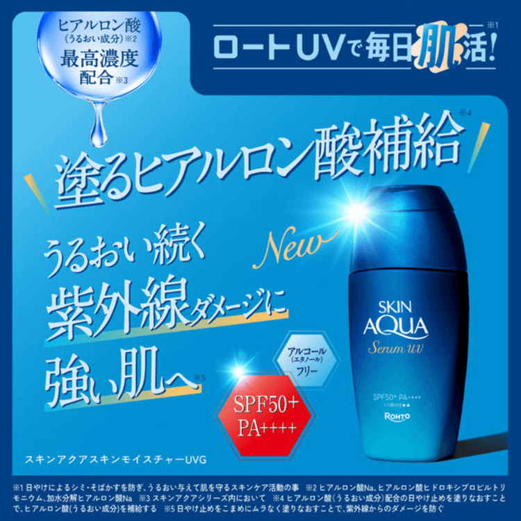 Aqua Hyaluronic Acid Essence UV Waterproof Sunscreen Gel Sunscreen