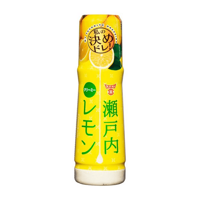 【일본 직배송】 일본 FUNDOKIN 세토우치 레몬맛 샐러드 드레싱 180ml