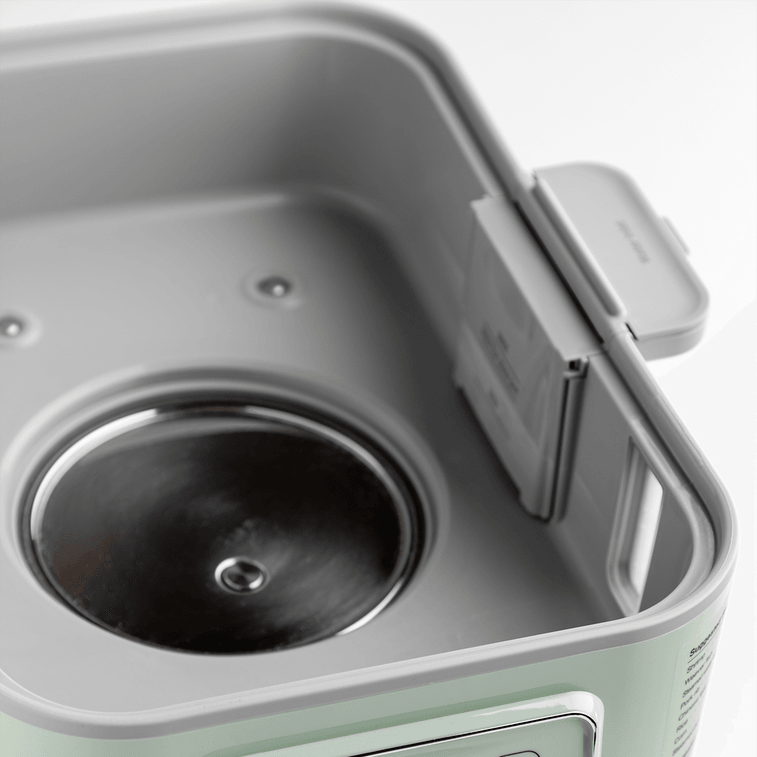 BUYDEEM北鼎 家用多功能隔水蒸燉鍋電蒸籠 智慧預約保溫 急速上汽 5L G563 #淺杉綠 聖誕新年情人節父親節母親節禮物 5