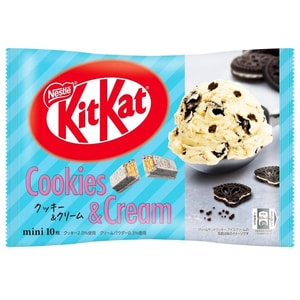 KIT KAT Cookies & cream Chocolate wafer 10pc