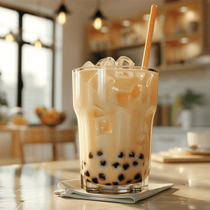 台湾阿舍食堂 HELLO KITTY 波霸奶茶 黑糖口味 310ml