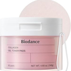 【美國直郵】韓國 Biodance 百歐丹膠原蛋白凝膠爽膚棉片 60片裝 140克