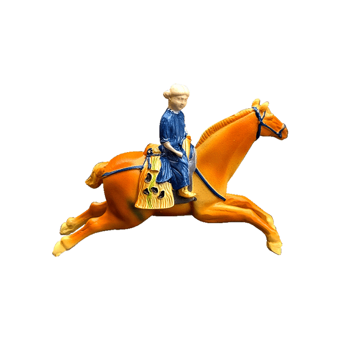 Xi'an Museum's Colorful Sky Horse Resin Refrigerator Sticker With Unique Design 8 * 6cm