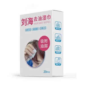 Hair Freshening Wipes 20Sheets