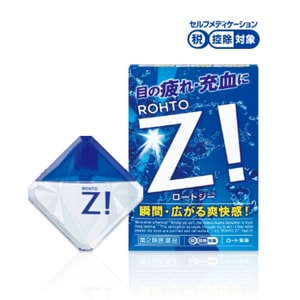 Z Eye Drops: Cooling, refreshing, reduces bloodshot eyes, and relieves fatigue (12ml)