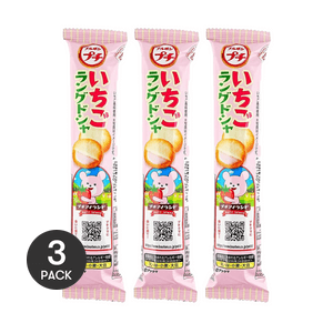 プチストロベリーラングドシャクッキー 1.41×3【3個入】
