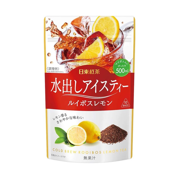 [일본 직송] 일본 니토 블랙티 콜드브루 아이스티 티백 애플 루이보스티 10개입