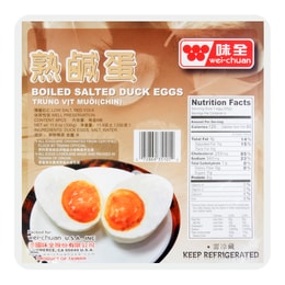 Boiled Salted Duck Egg 6pcs 330g storage: room temperature avoid sunlight