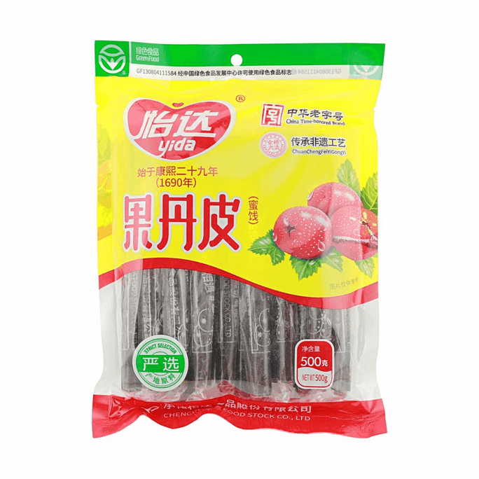 Hawthorn Rolls 17.64oz 伝統的な甘酸っぱいスナック 中国の老舗ブランド